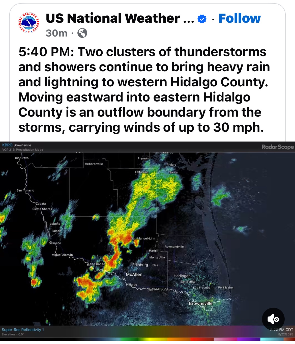 Weather Alert: